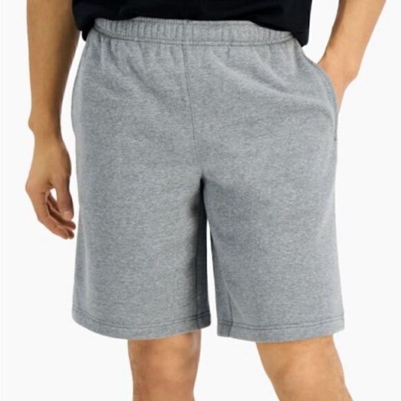 New ID Ideology Mens Fleece Shorts Stormy deep charcoal S - Picture 1 of 5